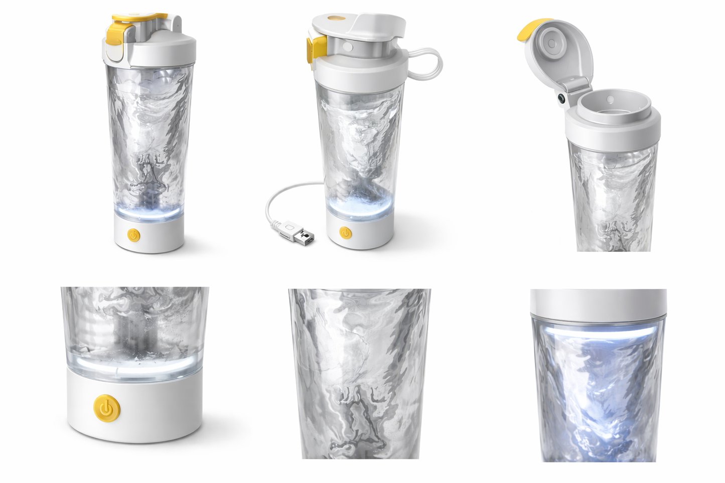 TurboShake Elite™ Automatic Vortex Mixing Bottle