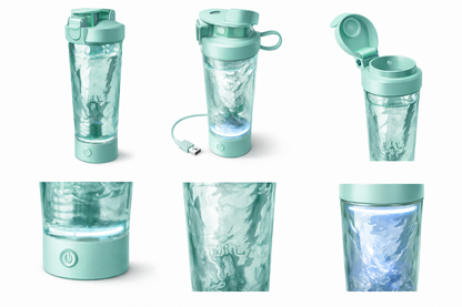 TurboShake Elite™ Automatic Vortex Mixing Bottle