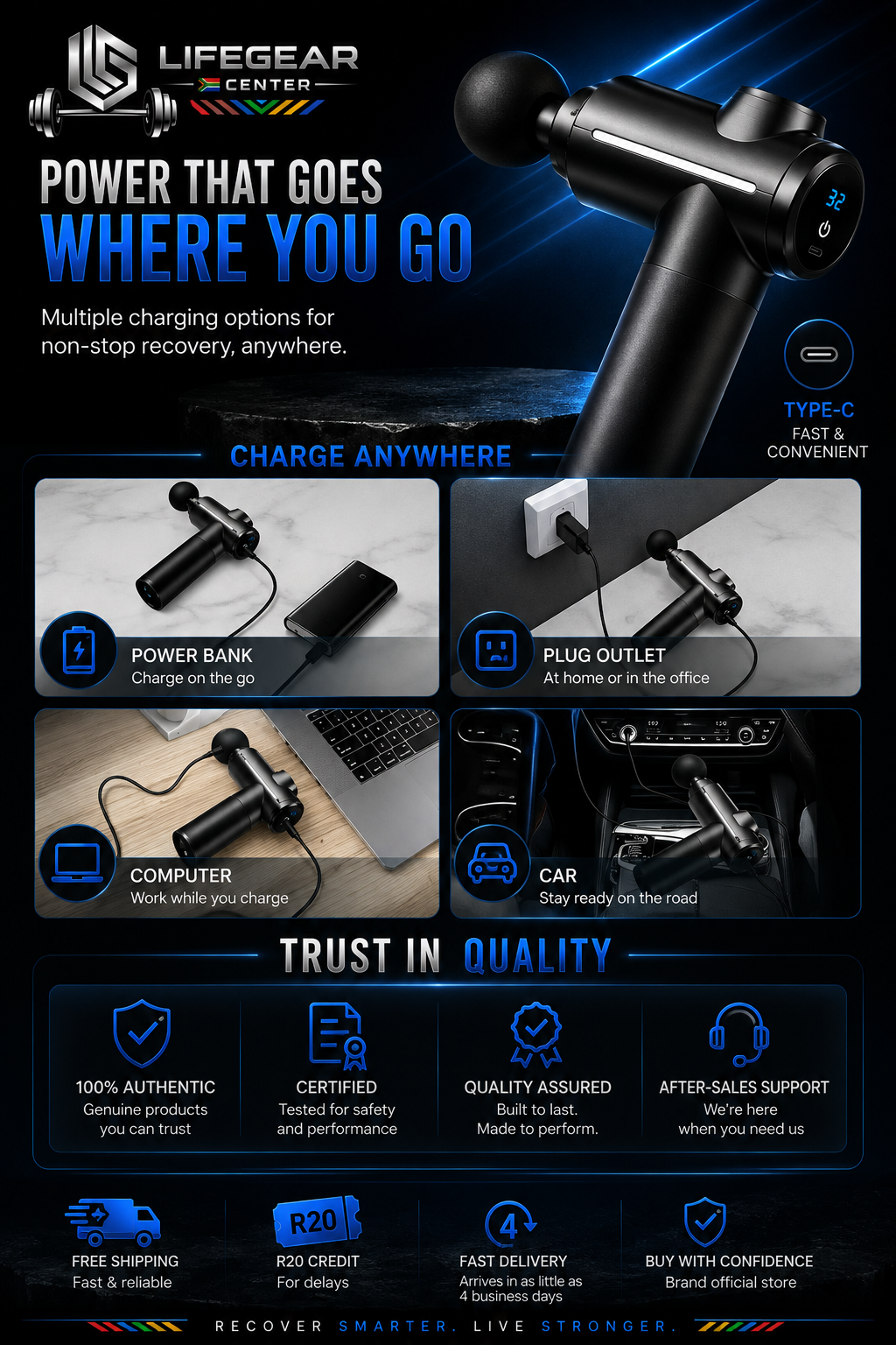 Hyper Massage Gun X8™