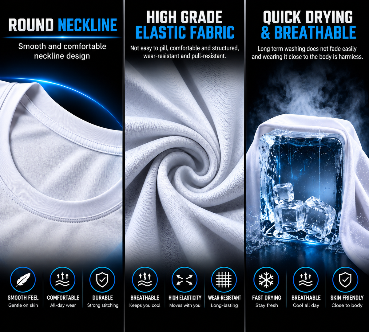 AegisCore™ Performance Compression System — 3-Piece Set