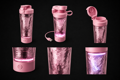 TurboShake Elite™ Automatic Vortex Mixing Bottle