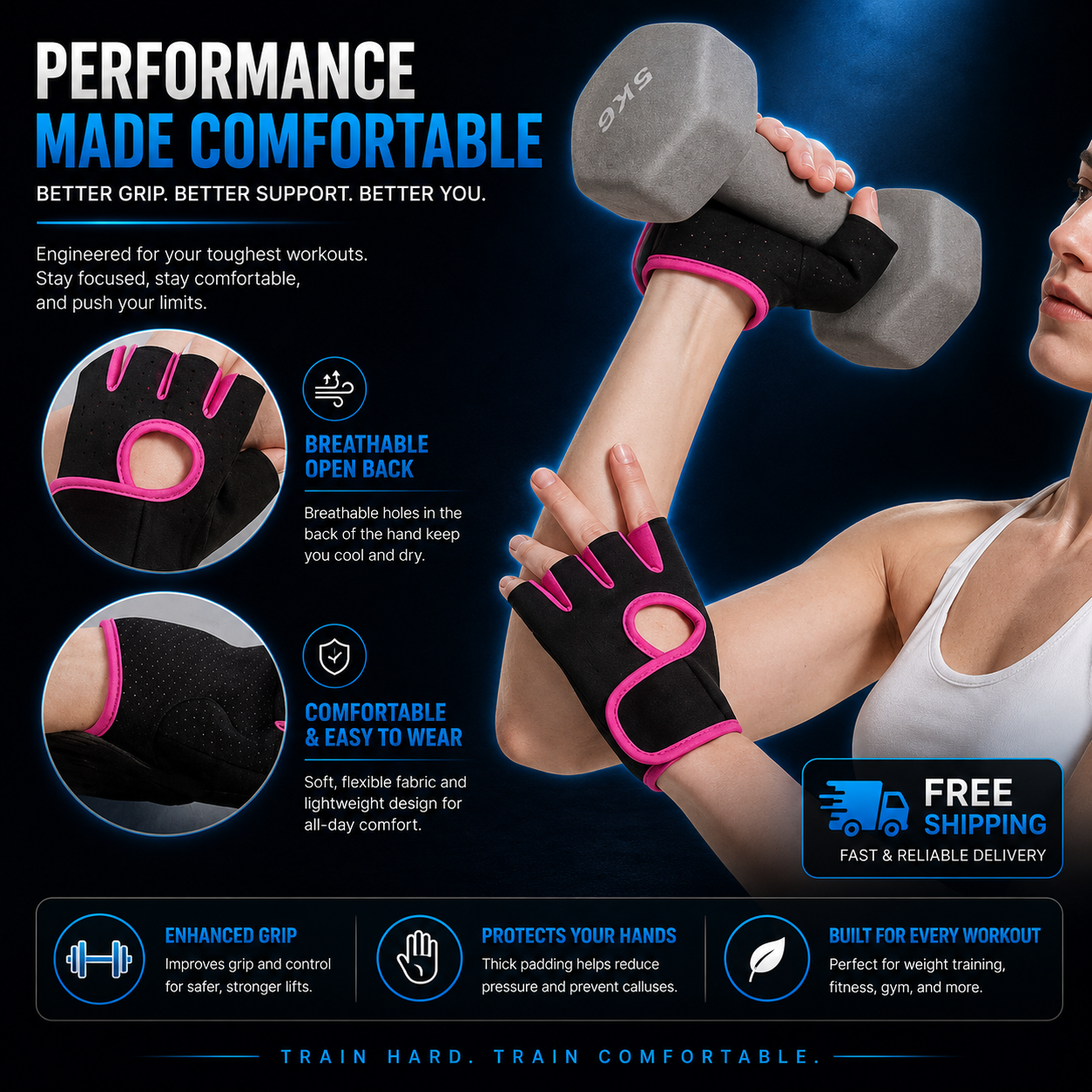 AuraGrip™ Premium Training Gloves