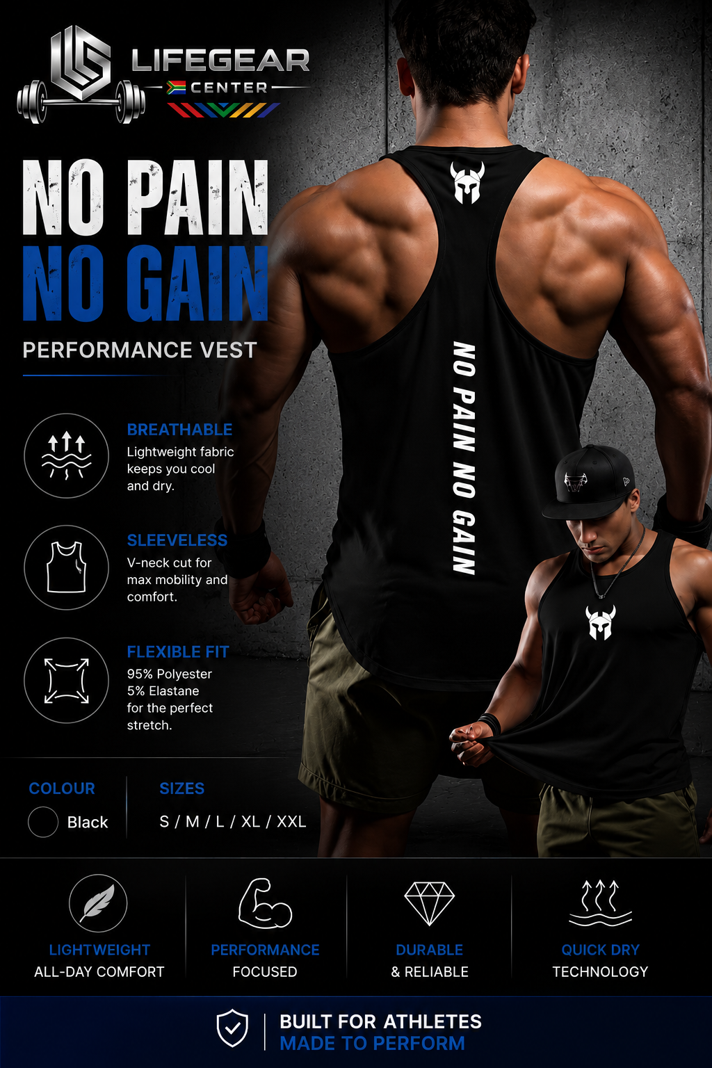 LifeGear TitanFlex™ Stringer Tank