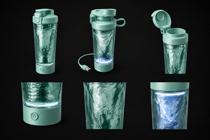 TurboShake Elite™ Automatic Vortex Mixing Bottle