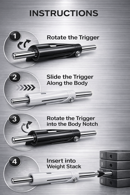 TitanLock Pro™ Adjustable Pin – 2-Piece Performance Set