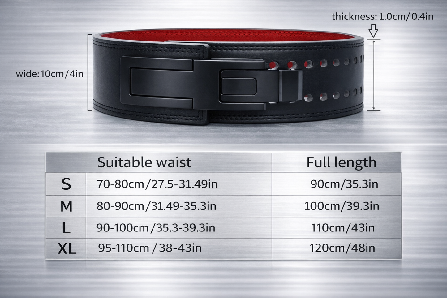 Imperator™ 10mm Lever Belt - Command the Weight.