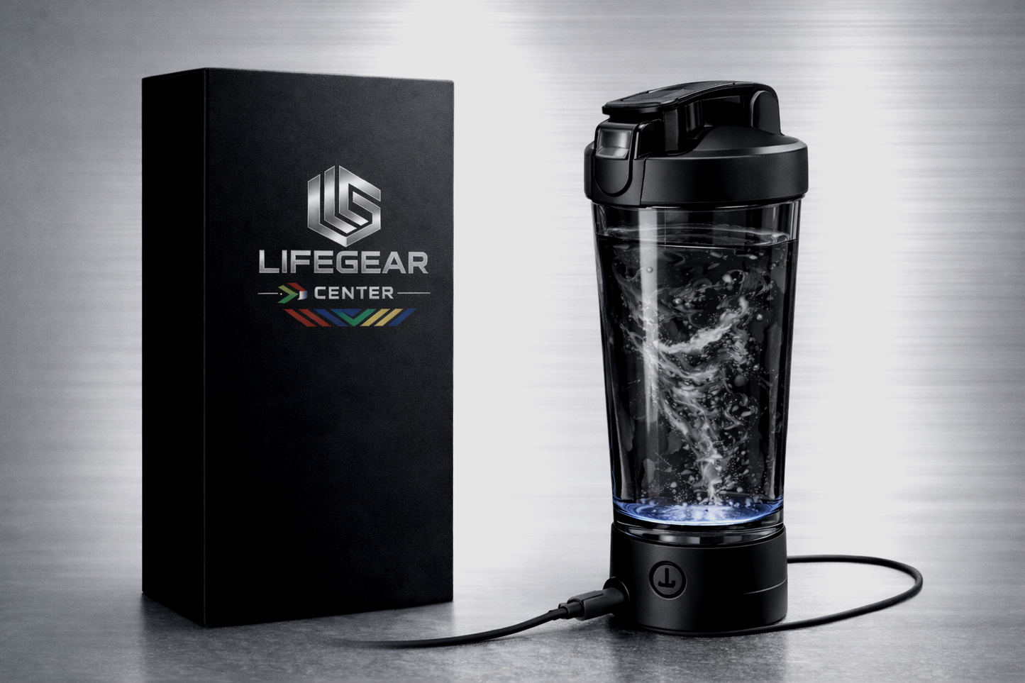 TurboShake Elite™ Automatic Vortex Mixing Bottle