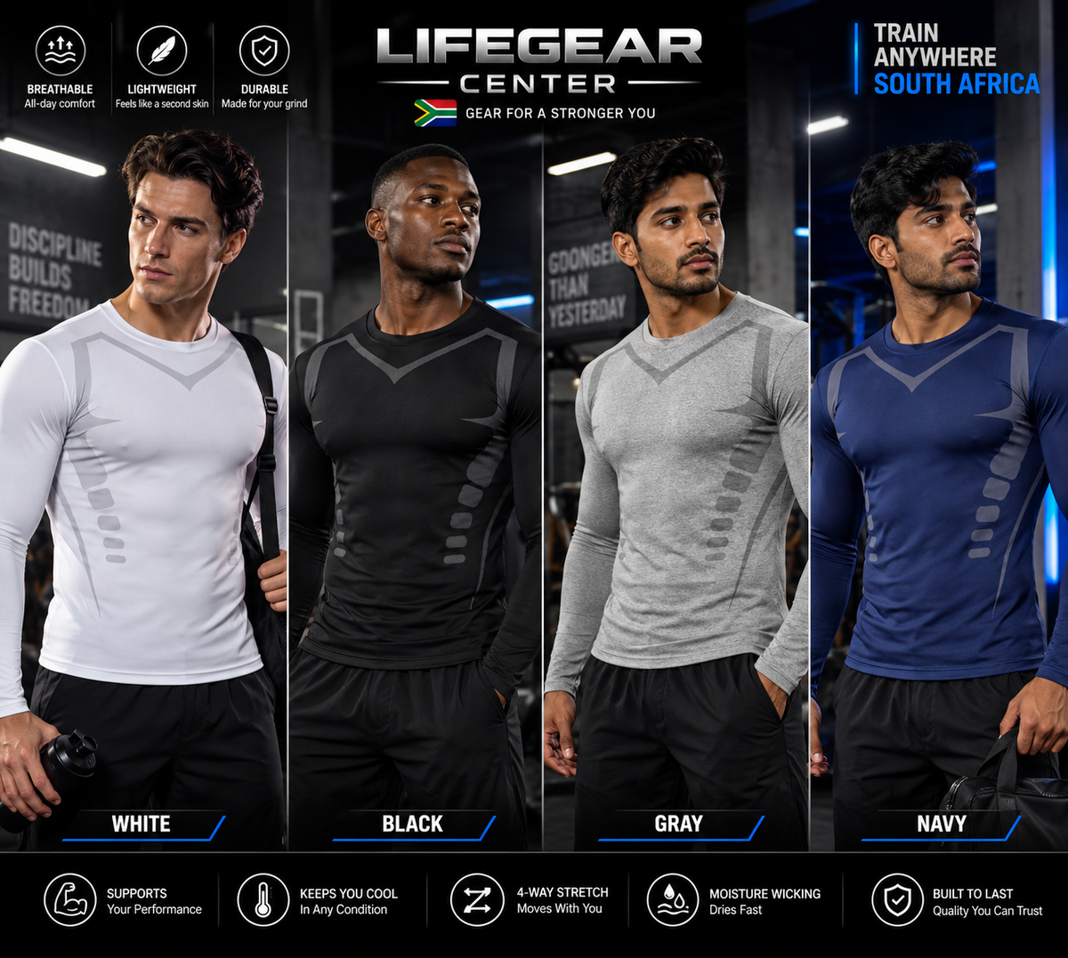 AegisCore™ Performance Compression System — 3-Piece Set