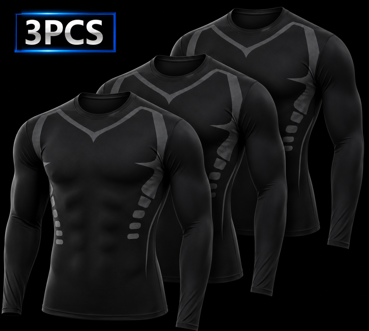 AegisCore™ Performance Compression System — 3-Piece Set