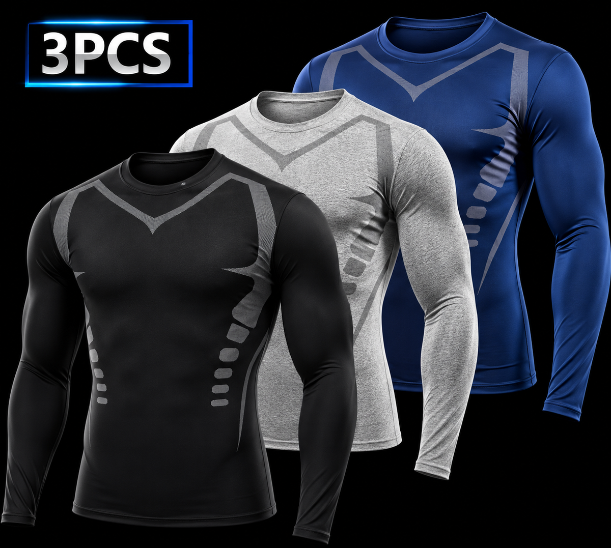 AegisCore™ Performance Compression System — 3-Piece Set