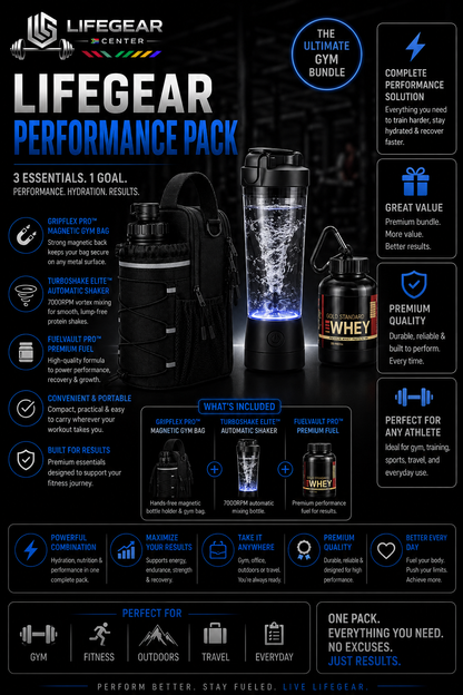 LifeGear Performance Pack™